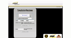 Desktop Screenshot of infraccion.co.cr