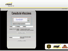 Tablet Screenshot of infraccion.co.cr